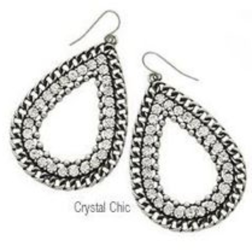 Premier Designs Crystal Chic earrings